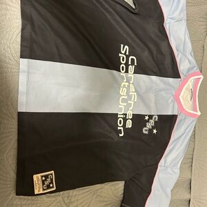 Zara Black and Light Blue Jersey